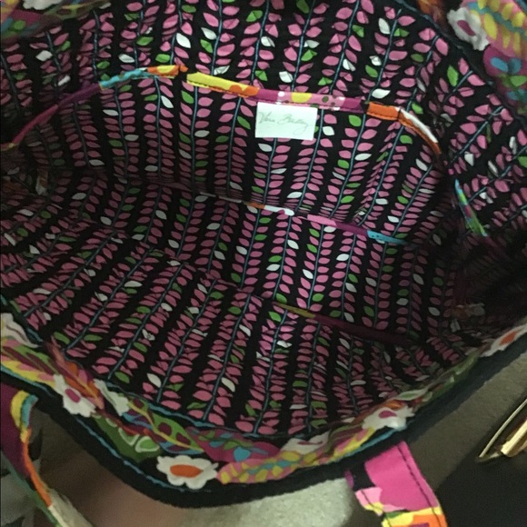 Multicolored Vera Bradley tote bag - Picture 2 of 3
